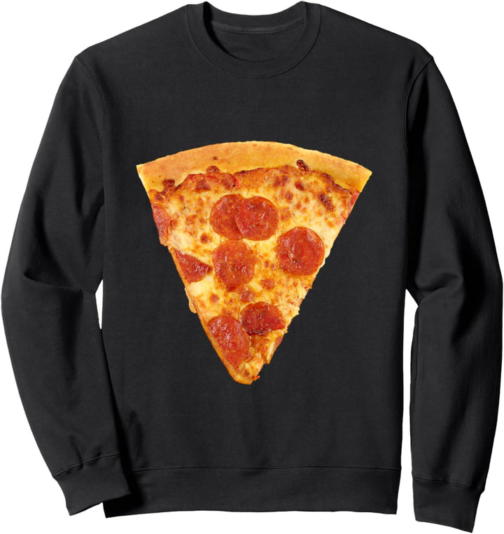 Pepperoni Pizzascheibe Sweatshirt