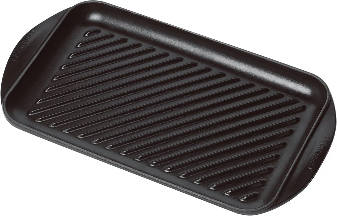 Le Creuset 20132400000460 Grillpfanne/Grillplatte, besonders gross, mit Rillen, NRM NR
