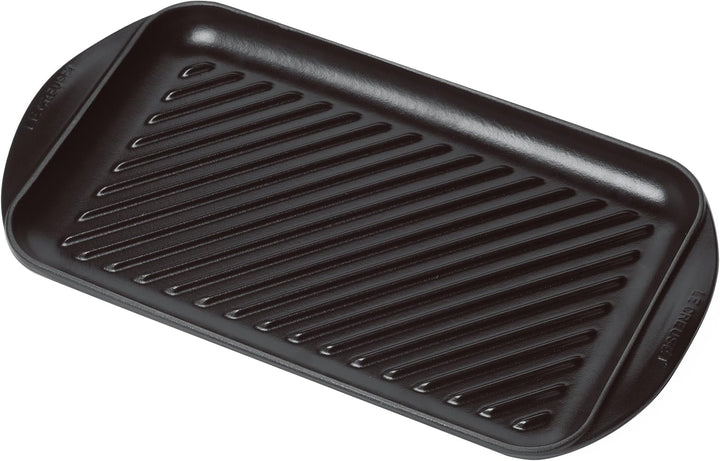 Le Creuset 20132400000460 Grillpfanne/Grillplatte, besonders gross, mit Rillen, NRM NR