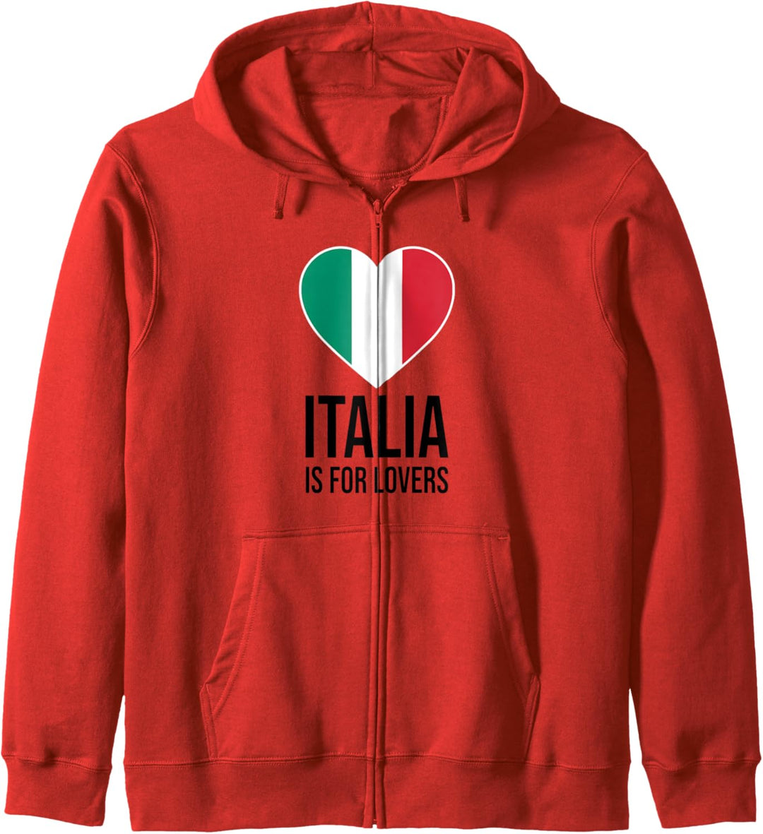 Italia is For Lovers Illustration Novelty Graphic Designs Kapuzenjacke