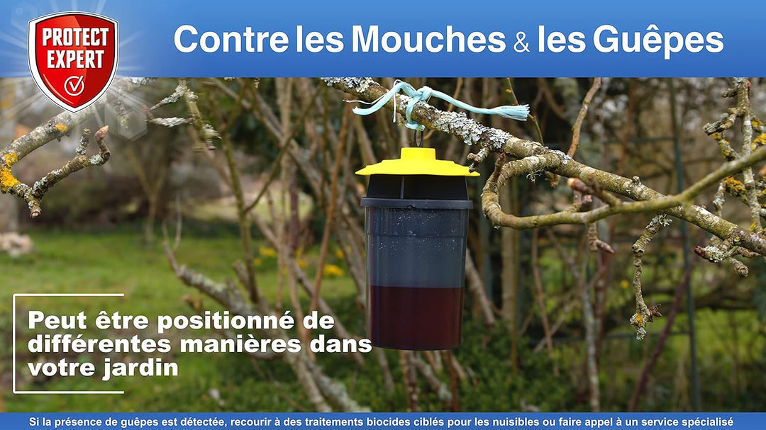 SBM PIEGE A GUEPES,FRELONS ET MOUCHES 1 PIEGE GUEPIEG