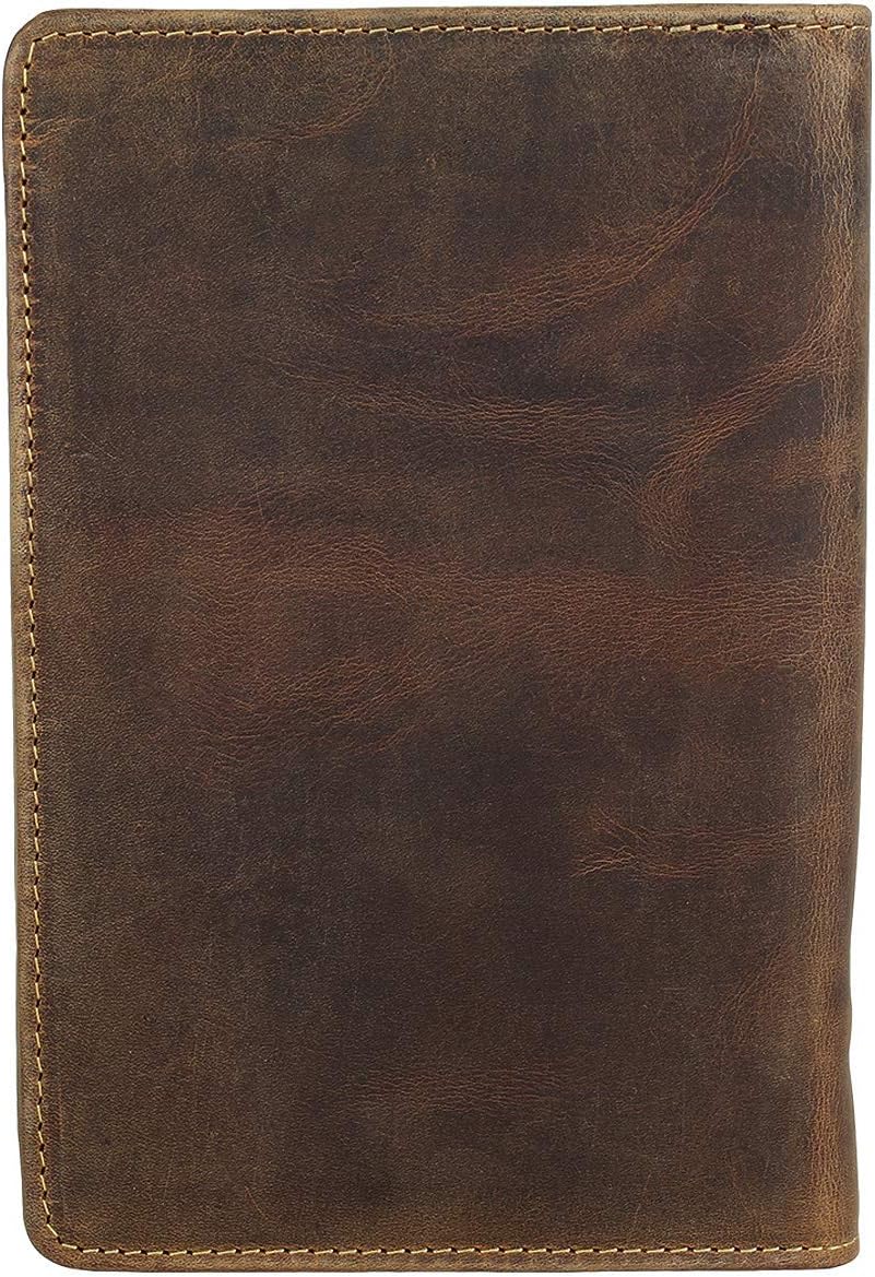 Greenburry Vintage Leder Stifteetui Federmäppchen Stiftemappe Mäppchen 1574-25