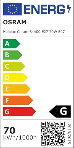 Osram Halolux Ceram 64400 E27 T 70 Watt klar