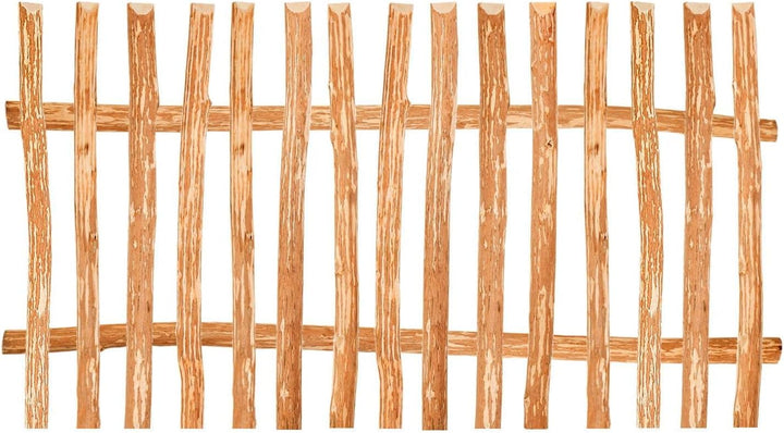Zaunelement Haselnuss · 144 Grössen · 60 x 90 cm (7-9 cm) · Staketenzaun Bausatz für Lattenzaun/Bret