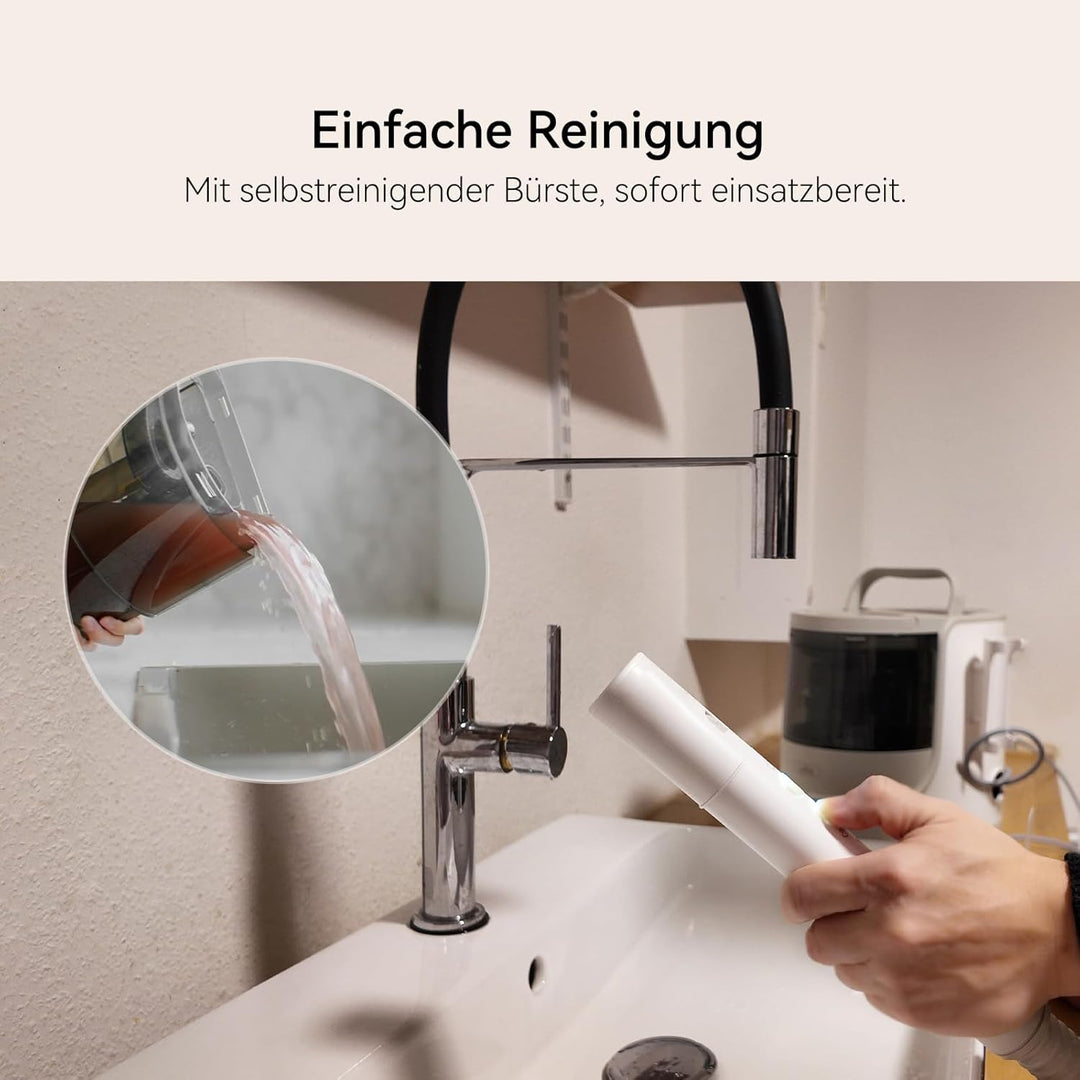 Bear SC 3 Nasssauger Polsterreiniger Gerät, Teppichreiniger Waschsauger Nass Trockensauger mit Dampf