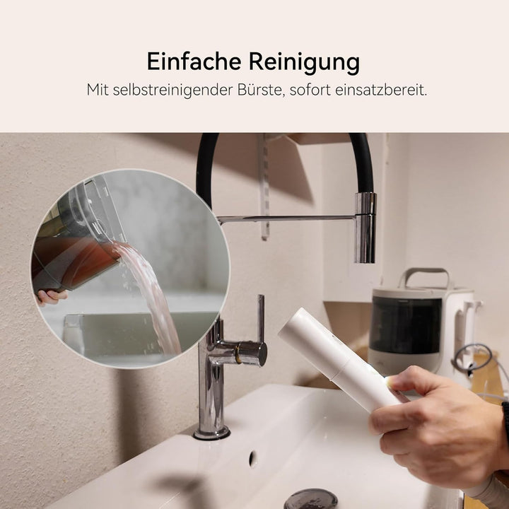 Bear SC 3 Nasssauger Polsterreiniger Gerät, Teppichreiniger Waschsauger Nass Trockensauger mit Dampf