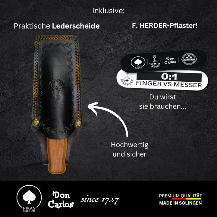 DON CARLOS Kratzmesser/Pallett Knife, Professionelles Entglasungswerkeug/Fenstermesser - universelle