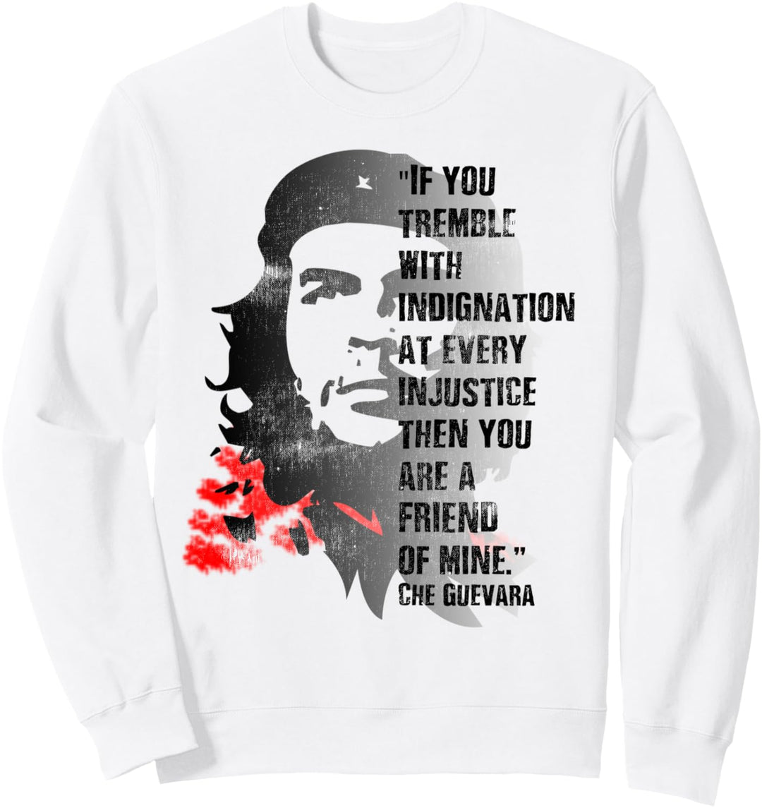 Retro Che Guevara Admirer Revolutionäres Zitat. Meme Sweatshirt