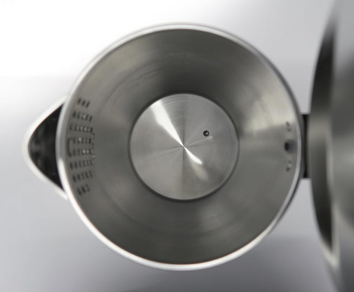 Trisa Digital Boil Doppelwandiger Wasserkocher 1,7L mit Temperatureinstellung (40-100°C), Edelstahl