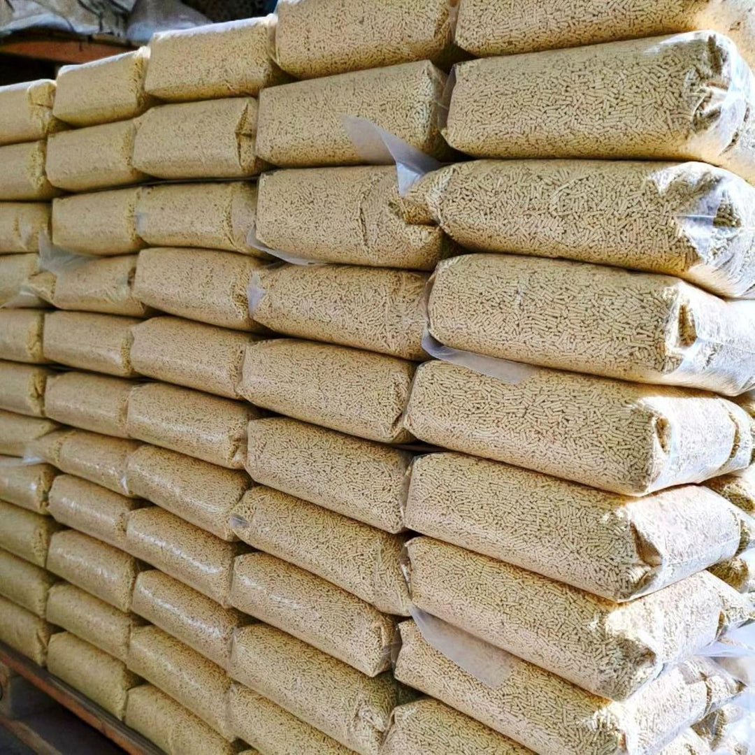 Klumpende Mais Katzenstreu 100% Pflanzlich & Biologisch Abbaubar – Extra Ergiebig & Geruchsbindend –