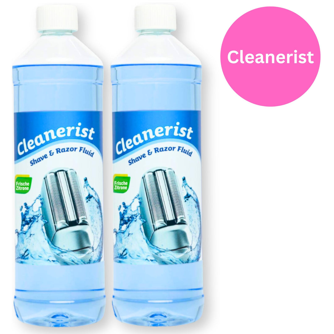 CleaneristCleanerist NEU !! "Mit Zitronenduft" Scherkopfreiniger zum Nachfüllen geeignet für die Ras