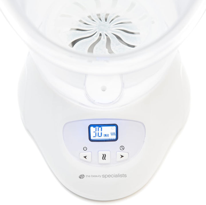 Rio Beauty Gesichtssauna Spa mit Dampf-Inhalator FSTE2 Weiss