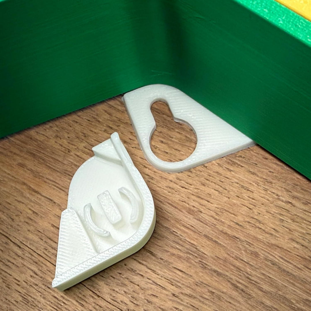 Regal für Hörfiguren (z.B. Tonie Figuren) - 3D Druck - Modulares Design (lila, Premium) Lila Premium