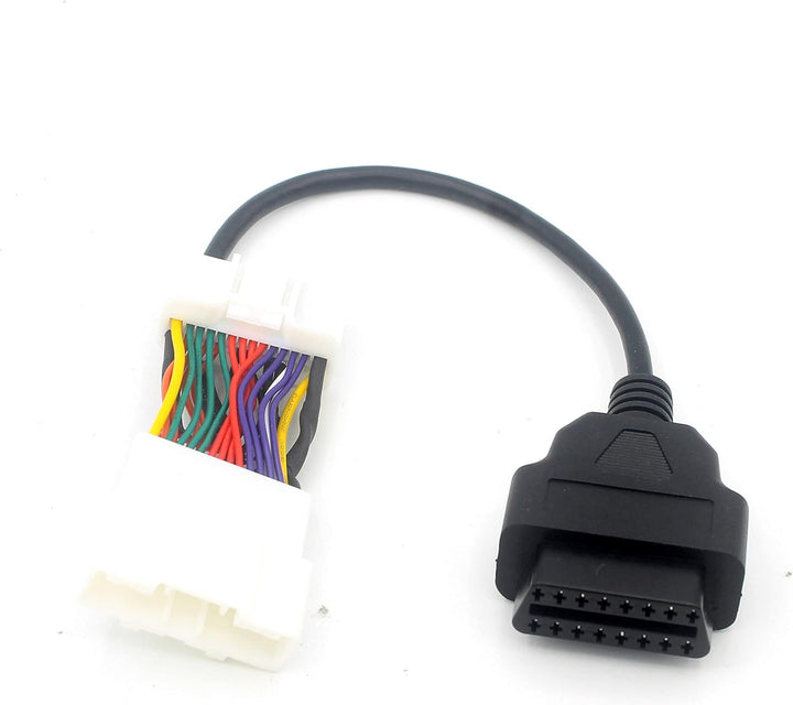 LoongGate Diagnostic Port auf OBD II 16 Pin Diagnosetor Adapter Anschlusskabel für Modell 3/Y (26P 1