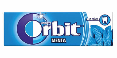 ORBIT OHNE ZUCKER KAUGUMMIS MINT