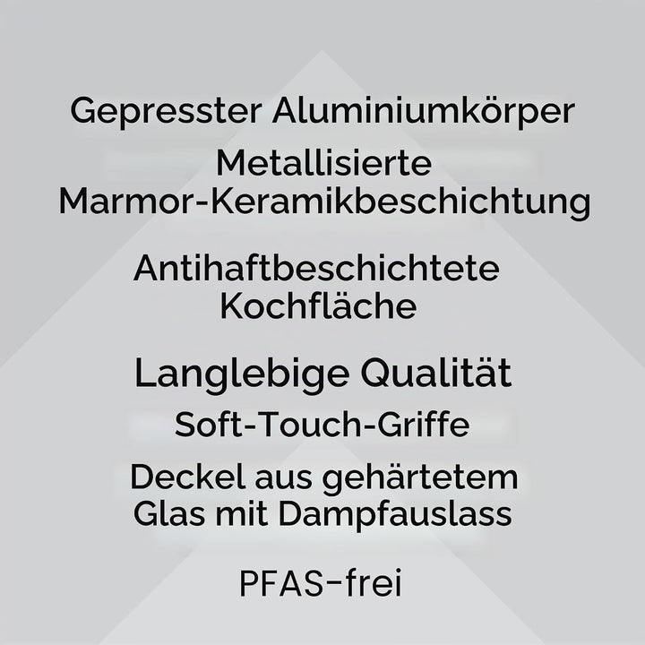 Progress Bratpfanne 24cm, Pfanne Keramik mit Antihaftbeschichtung, Bratpfanne Induktion für alle Her
