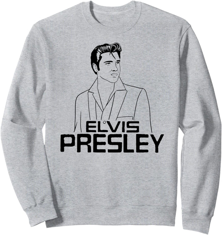 Elvis Presley Official Profile Sweatshirt
