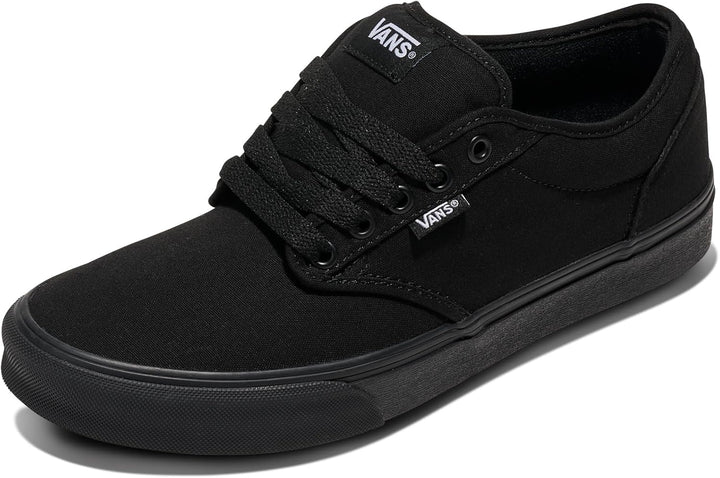 Vans Herren Atwood Sneaker 38.5 EU Canvas Black Black, 38.5 EU Canvas Black Black