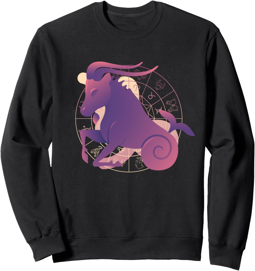 Sternzeichen Steinbock Astrologie Sweatshirt