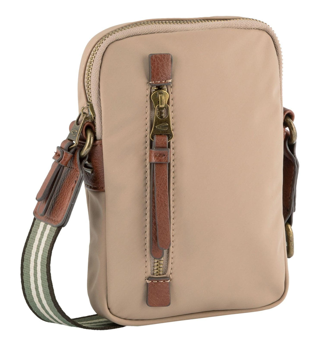 camel active bags Bari Damen Gürteltasche Bauchtasche Gross Beige 14x2,5x20 Beige, 14x2,5x20 Beige