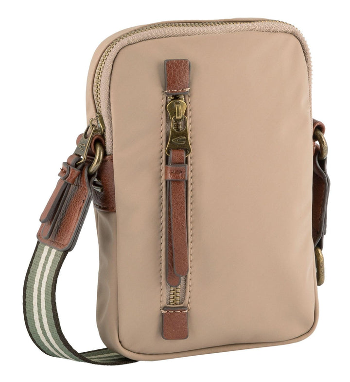 camel active bags Bari Damen Gürteltasche Bauchtasche Gross Beige 14x2,5x20 Beige, 14x2,5x20 Beige