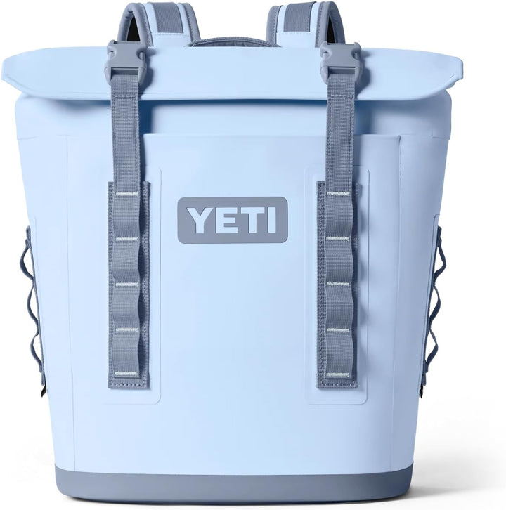 YETI Hopper Soft Backpack Cooler, M12 Big Sky Blue, Big Sky Blue