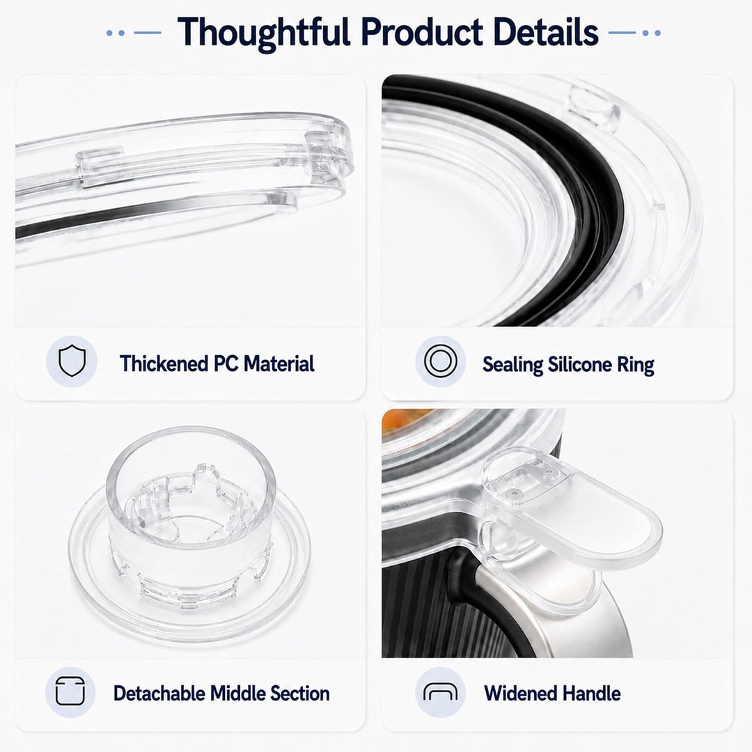 Transparenter Deckel für Thermomix TM7