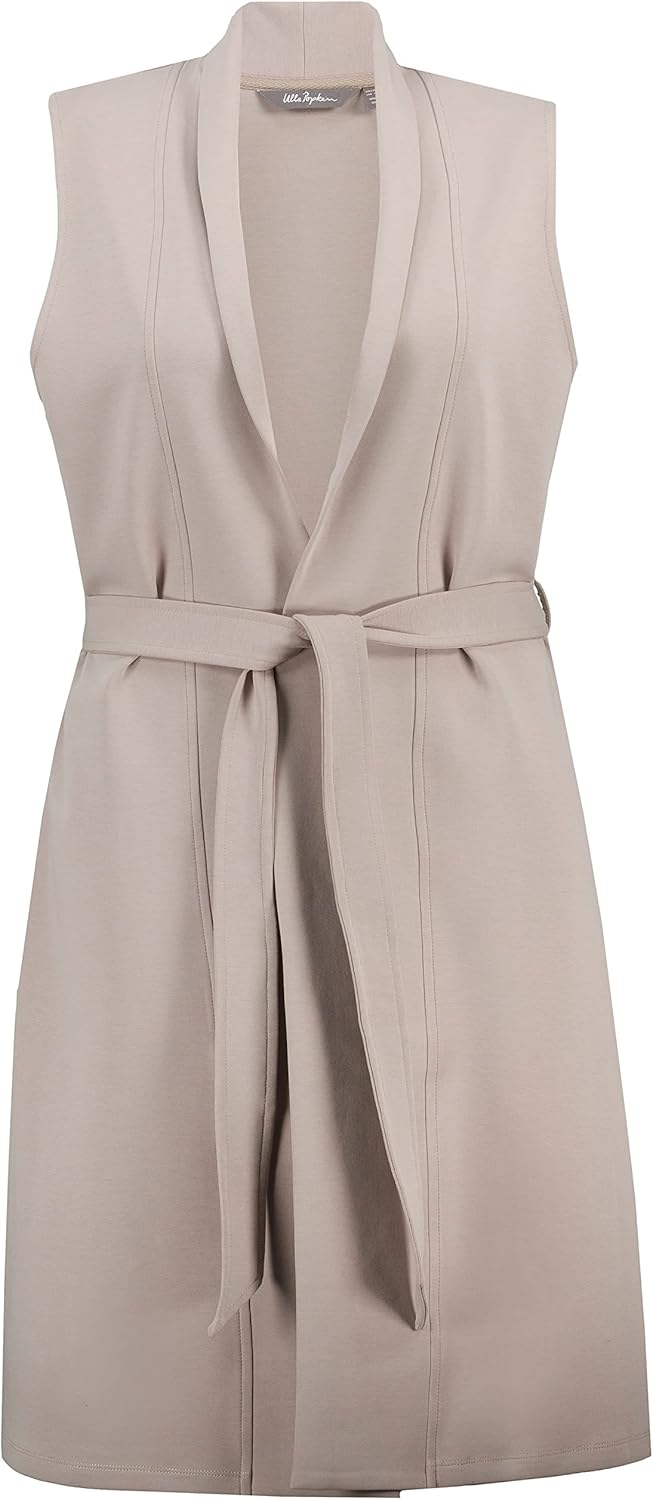 Ulla Popken Damen Westen Westen 56 Braun, 56 Braun