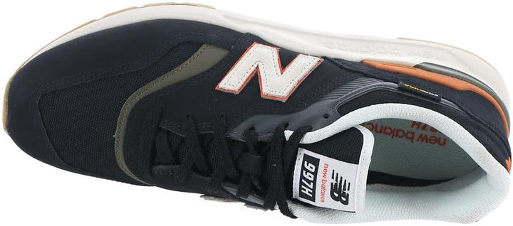 New Balance Herren 997h V1 Sneaker 44.5 EU Schwarz, 44.5 EU Schwarz