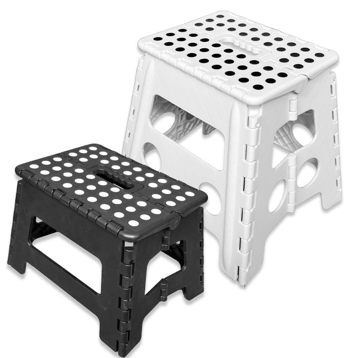 Faltbarer Tritthocker Klapphocker Hocker Trittstufe Aufstiegshilfe gummierte Trittfläche mit praktis
