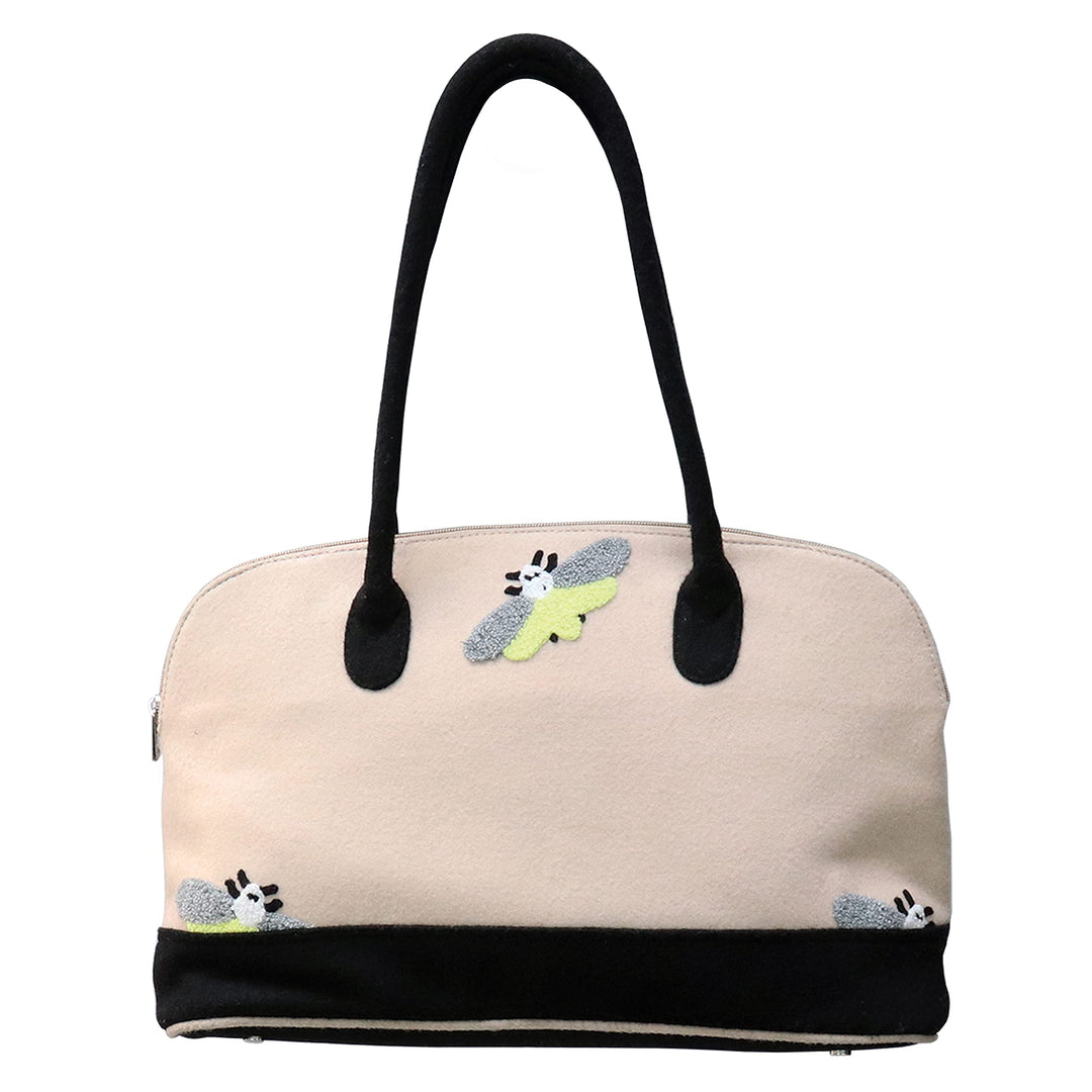 KnitPro K12823 Schultertasche, Bumble Bee, 40 x 26 x 14 cm 40 x 26 x 14 cm KnitPro Bumblebee Umhänge