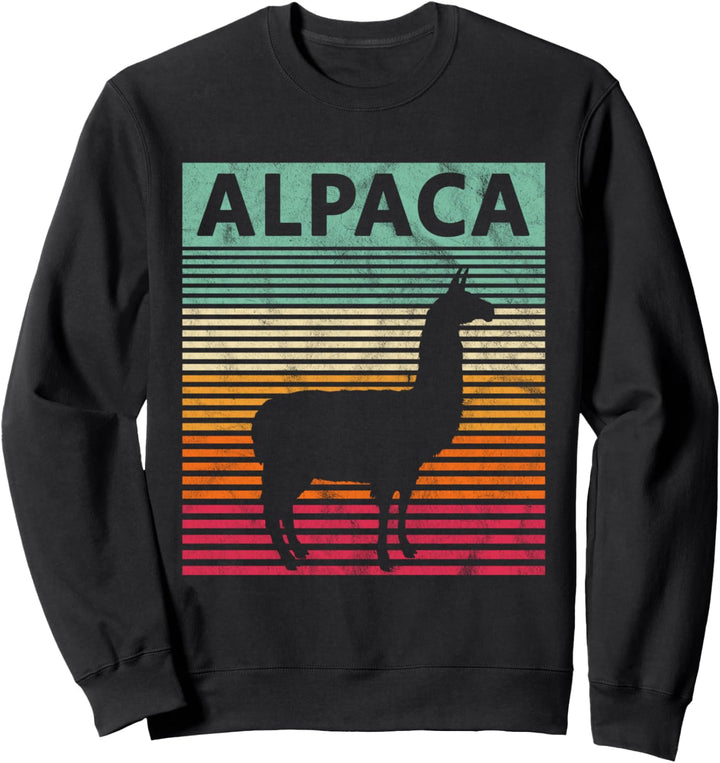 Alpaka Retro Vintage Alpaka Sweatshirt