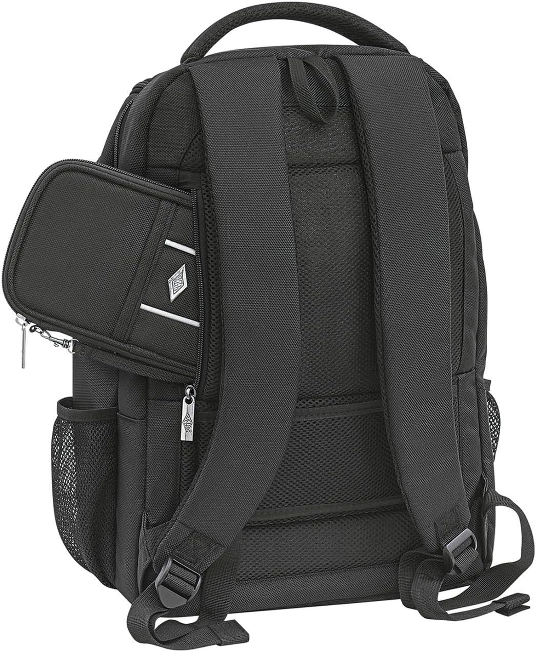 Wedo 597601 Business Rucksack mit Komfortausstattung, Schutzfächer für Notebooks bis 15,6 Zoll &amp; Tab
