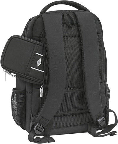 Wedo 597601 Business Rucksack mit Komfortausstattung, Schutzfächer für Notebooks bis 15,6 Zoll & Tab