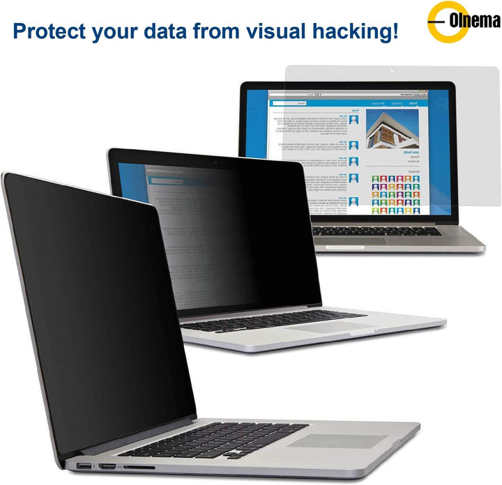 Olnema Laptop & Notebook Blickschutz Folie I Sichtschutz Folie I Privacy Filter I Blickschutzfilter