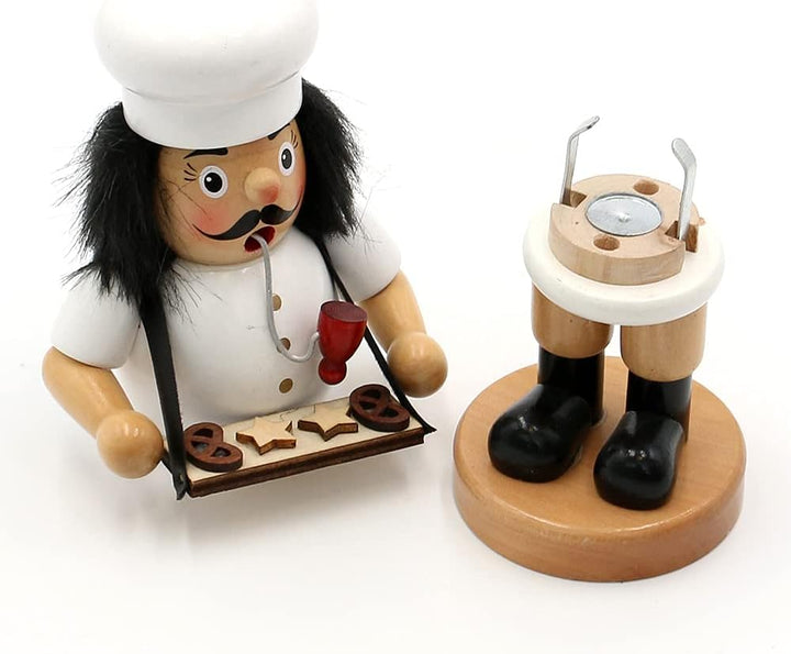 **** Räuchermann als Bäcker, ca. 19 cm 19 cm Bäcker, 19 cm Bäcker