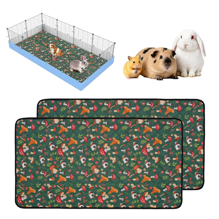 pipipads meerschweinchen: 2 Stück Pads für Meerschweinchen Hamsterkäfigmatte, 60x45cm, Mischfarbe, I