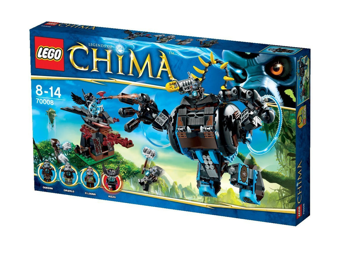 LEGO 70008 - Legends of Chima, Gorzans Gorilla-Roboter