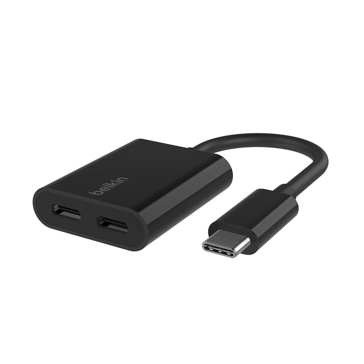 Belkin RockStar USB-C-Audio- und Ladeadapter, Kopfhörer-Adapter, USB C Adapter, Schnellladen mit USB