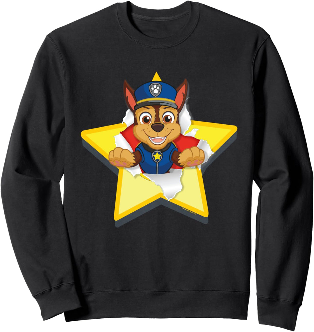 Paw Patrol Chase Torn Star Sweatshirt