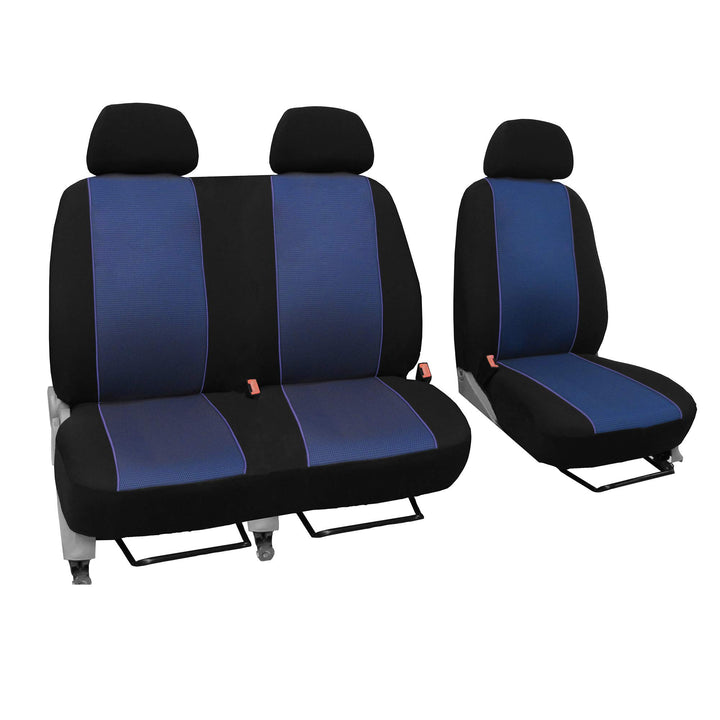 GSC Sitzbezüge Universal Schonbezüge 1+2 kompatibel mit Renault TRAFIC