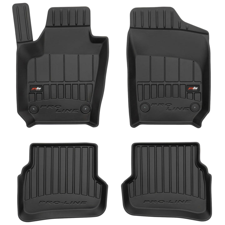 M MOTOS Gummimatten Auto Fussmatte passt für SEAT Ibiza IV 2008-2017 Verbessern Sie Ihren Reisekomfo