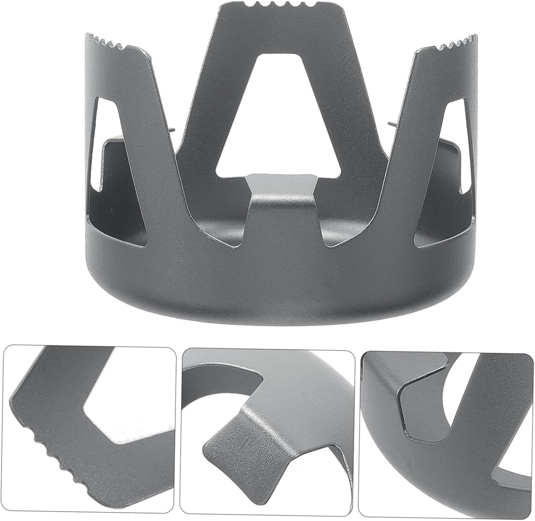 Brennerhalterung Aus Aluminiumlegierung Herdständer Für Campingkocher Und Spirituskocher Kompakter S