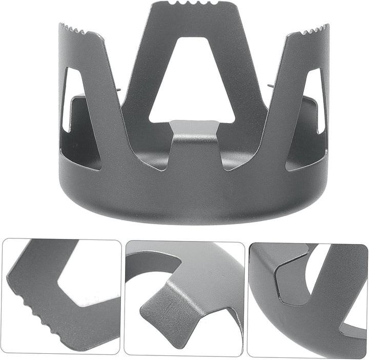 Brennerhalterung Aus Aluminiumlegierung Herdständer Für Campingkocher Und Spirituskocher Kompakter S