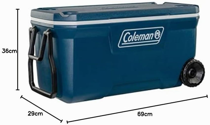 Coleman Xtreme Kühlbox, grosse Thermobox mit Fassungsvermögen, hochwertige PU-Vollschaumkernisolieru