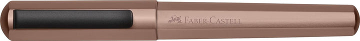Faber-Castell 150580 - Füller Hexo, Federbreite M, bronze, 1 Stück Füller Hexo M Bronze, Füller Hexo