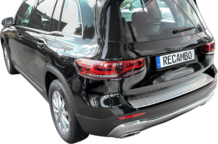 Ladekantenschutz Edelstahl MATT kompatibel für Mercedes GLB | Typ X247 | BJ ab 2019> | premium Quali