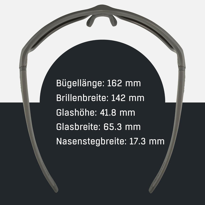 ALPINA LYRON - Verspiegelte und Bruchsichere Sport- & Fahrradbrille Mit 100% UV-Schutz Für Erwachsen