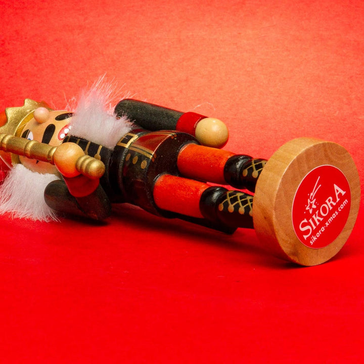SIKORA NK-H Deko Nussknacker Figur aus Holz Verschiedene Motive 2 Grössen, Grösse:Höhe ca. 18 cm, Fa