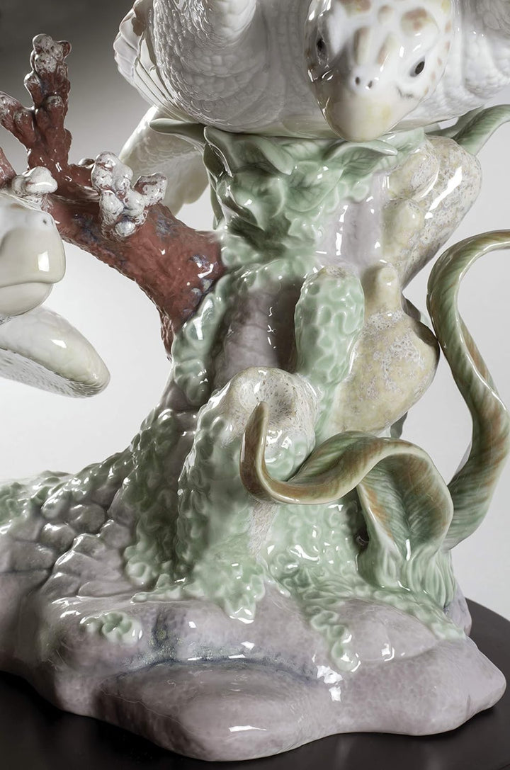 LLADRÓ Skulptur Meeresschildkröten. Schildkröte. Porzellan.